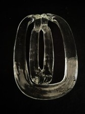 Ricambio Giogali lampadario Angelo Mangiarotti x Vistosi vetro Murano H13,5 Cm