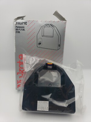 Nukote BM371c Black Printer Ribbons
