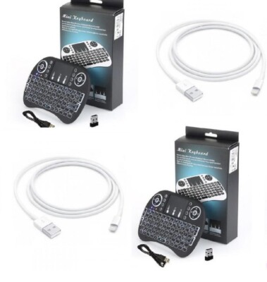 Buy 1 Get 1 Free! Gaming Keyboard i8 Mini Wireless 24g Handheld Touchpad & More.