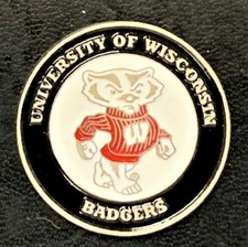 University of Wisconsin - Badgers - Golf Ball Marker