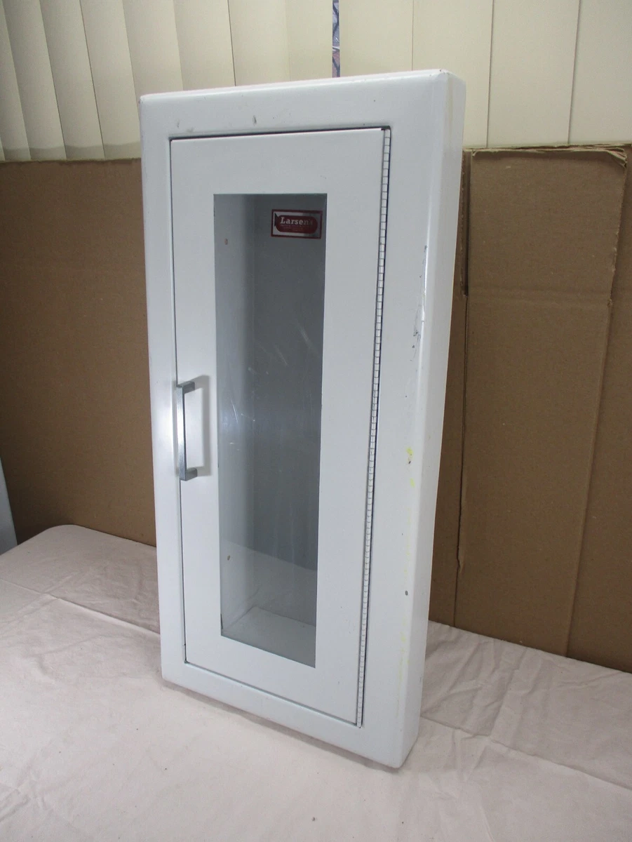 Larsen s Fire Extinguisher Cabinet Full Acrylic Rolled Edge Semi