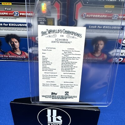 2024 Topps Allen & Ginter - Ichiro Suzuki #174 Mini Black Border