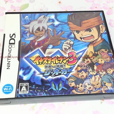 USED Nintendo DS Inazuma Eleven 3 The Ogre 60207 JAPAN IMPORT