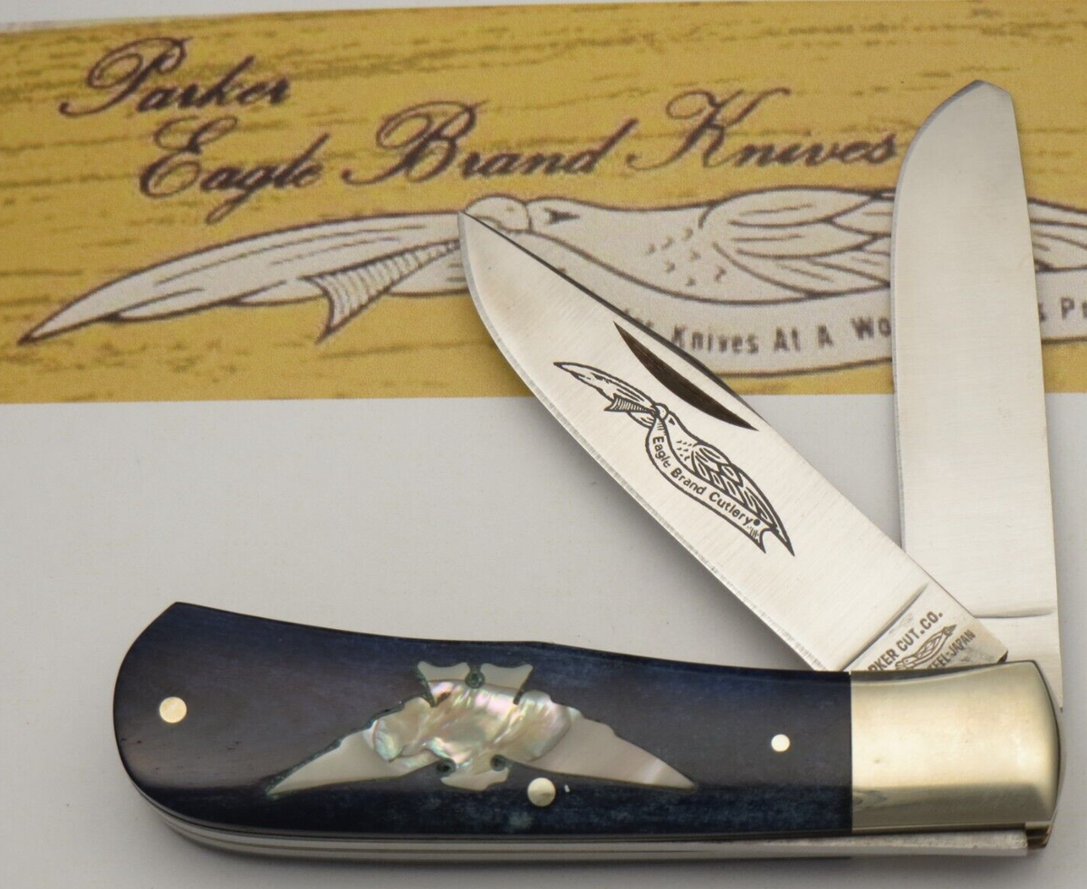 Vintage 1980's PARKER CUT CO Japan - Bullnose Mini Trapper Vintage 1980's PARKER CUT CO Japan - Bullnose Mini Trapper