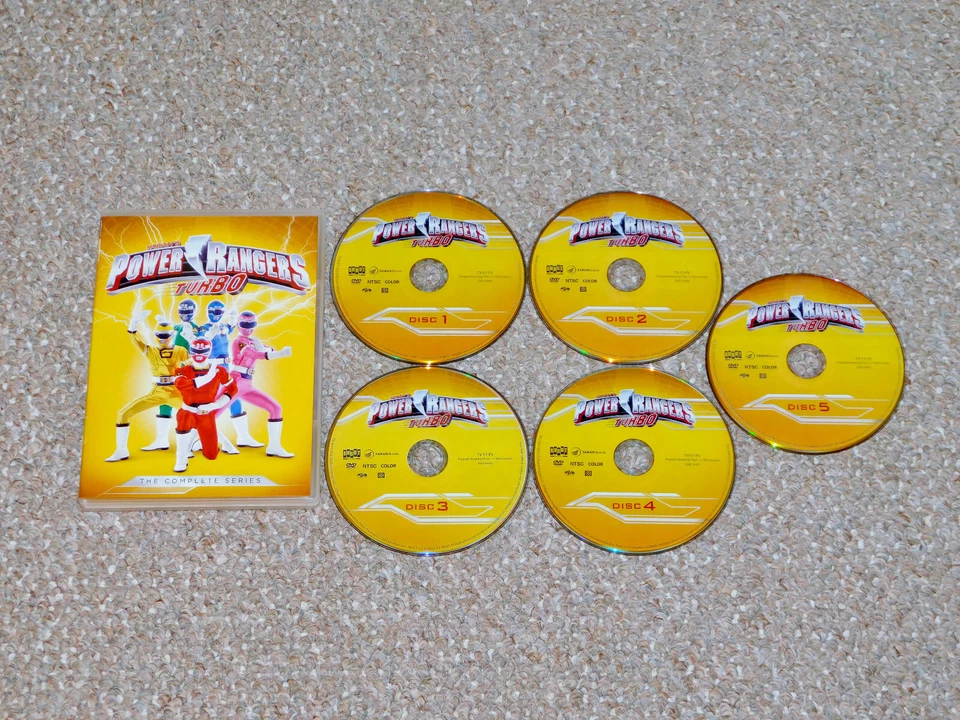 Mighty Morphin Power Rangers Seasons 4-7 DVD Box Set Complete Shout Factory MMPR Foto 3 de 4
