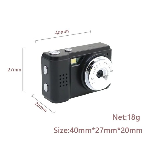 New Retro Mini Camera with Screen HD 1080p Sports Portable Small Video Recorder - Picture 13 of 19