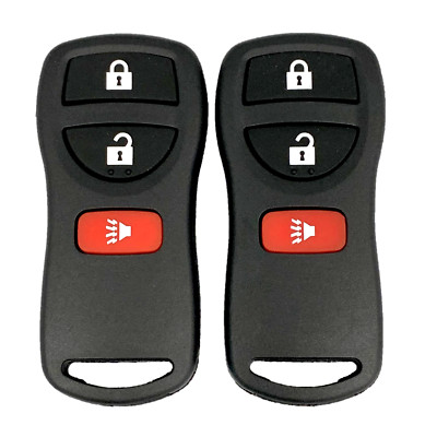 2 OEM Electronics Keyless Remote Fobs For Nissan 3 Button CWTWB1U733