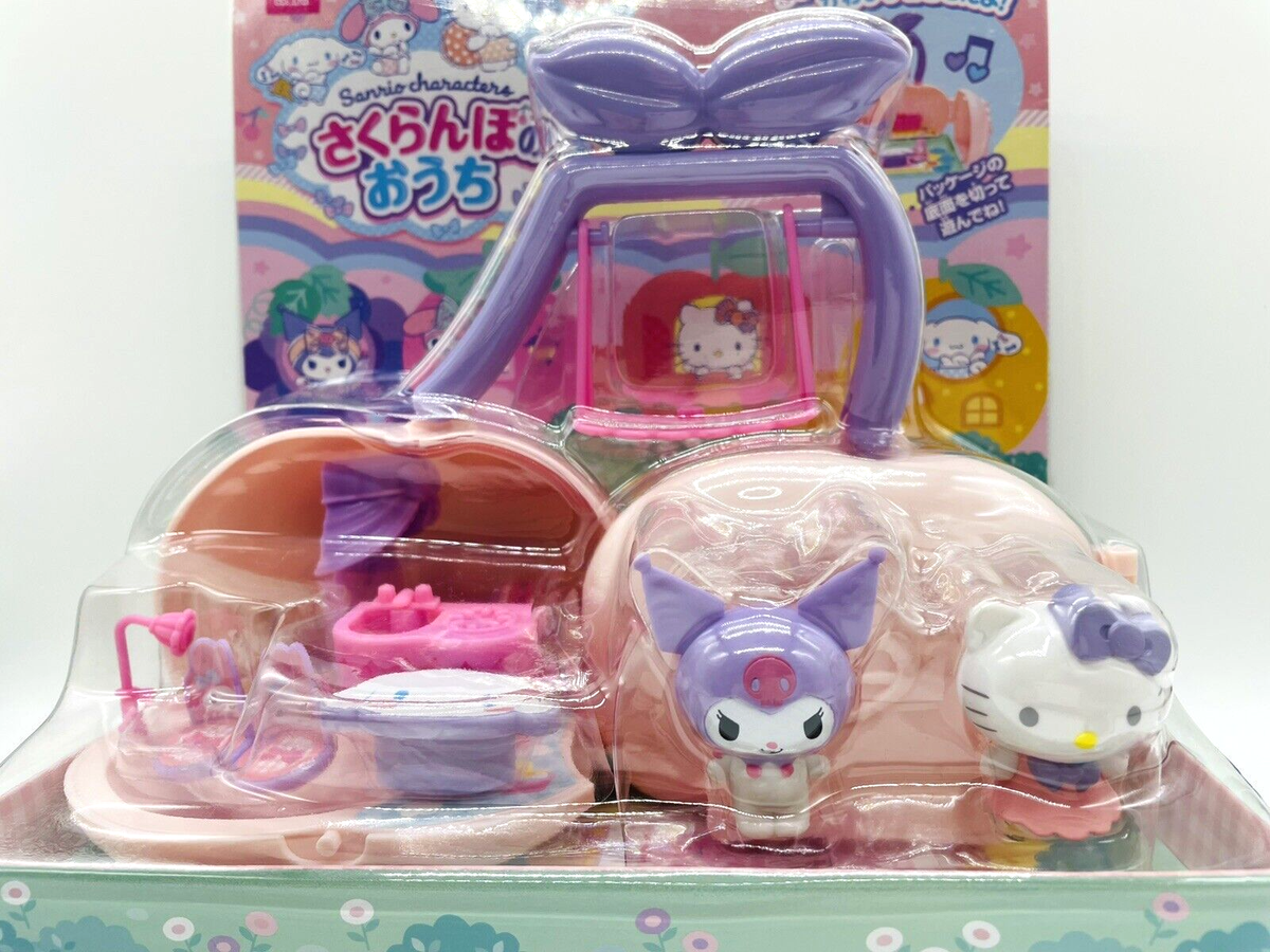 Hello Kitty Kuromi Cherry House Playset Sanrio Characters NEW