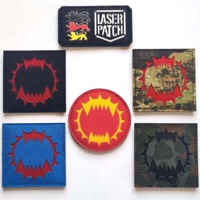 Warhammer  40K  World Eaters | Cordura Custom Laser Patch with Hook