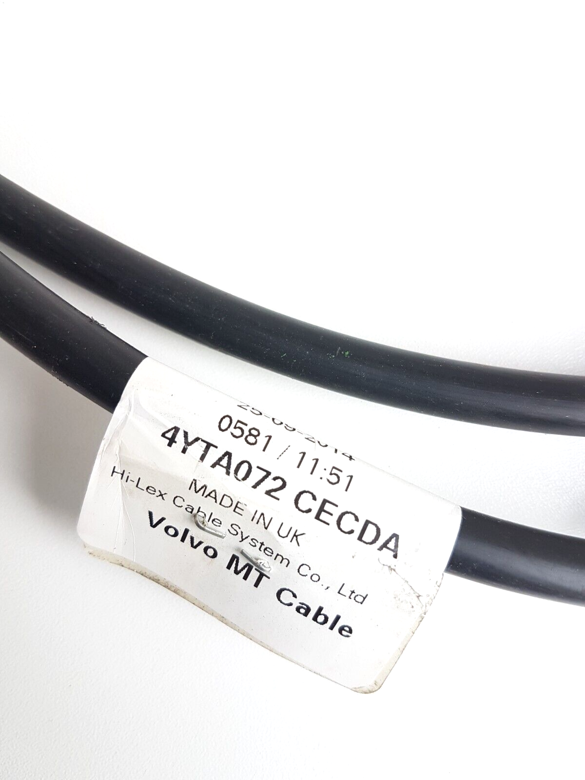 VOLVO V40 1.6TD D2 2015 GEAR SHIFT CABLES OEM 31367496 / 4YTA072 