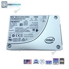 SSDSC2KB240G801 Intel D3-S4510 Series 240GB 2.5 SATA 3D2 TLC Solid State Drive