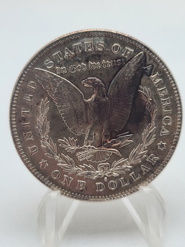 1878 s Morgan Silver Dollar-Uncirculated-Light Toning-Very Nice Coin - Picture 4 of 6