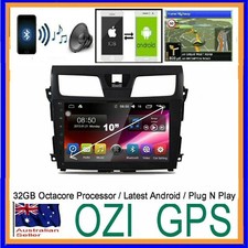 for NISSAN ALTIMA 2013 GPS APPLE CARPLAY ANDROID AUTO CAMERA ODB DAB TPMS DVR