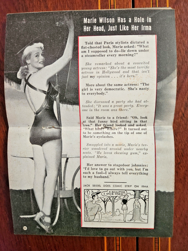 LOT (4) VINTAGE 10 CENT PEOPLE TODAY POCKET MAGAZINES 1951, 1955 ANITA EKBERG - Picture 6 of 6