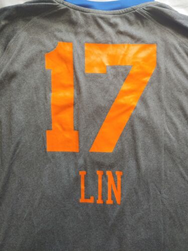 Jeremy Lin #17 New York Knicks Adidas Warm-Up Shooting Shirt - Size 2XL / XXL - Picture 2 of 5