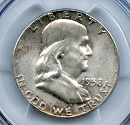 1958 Franklin Half Dollar, PCGS MS64