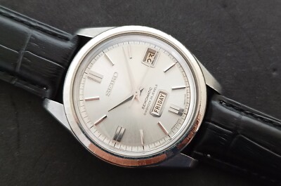 Rare Vintage Seiko Seikomatic 6206-8100 Diashock 26 Jewels