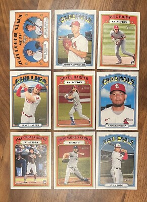2021 Topps Heritage / Singles #1 - 200   U-PICK! / Complete Your Set Cards