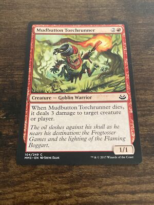 Mudbutton Torchrunner Modern Masters 2017 104/249 MTG Magic B10960*