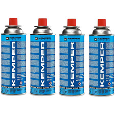 BOMBOLETTA CARTUCCIA A GAS KEMPER 577 SMART 227GR 390ML GAS BUTANO -- 4 PEZZI --