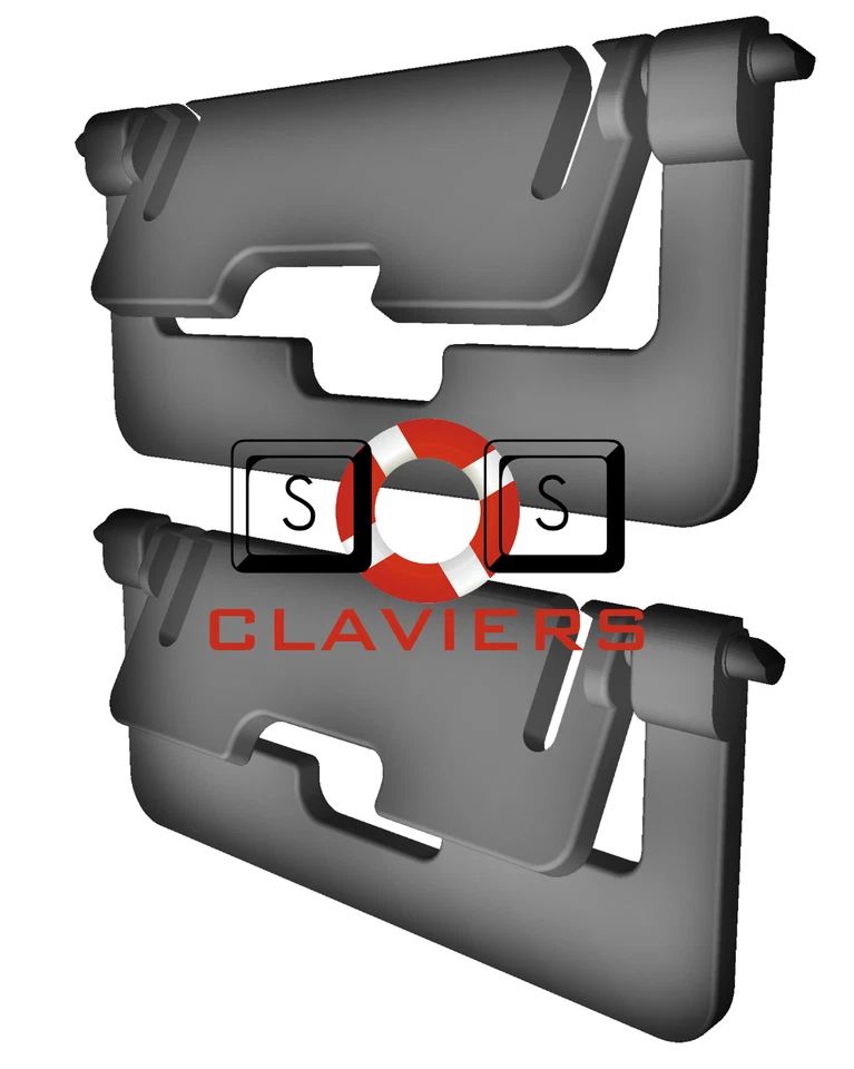 Perixx PX-1100 Tastatur Ersatz Neigung Bein Ständer Fuß - Bild 2 von 4