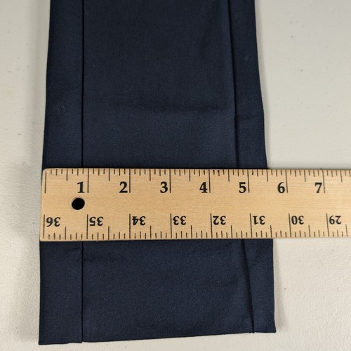 rag & bone Pants Womens Size 0 Navy Blue Solid Trousers Side Zip Dress Pants - Picture 7 of 7