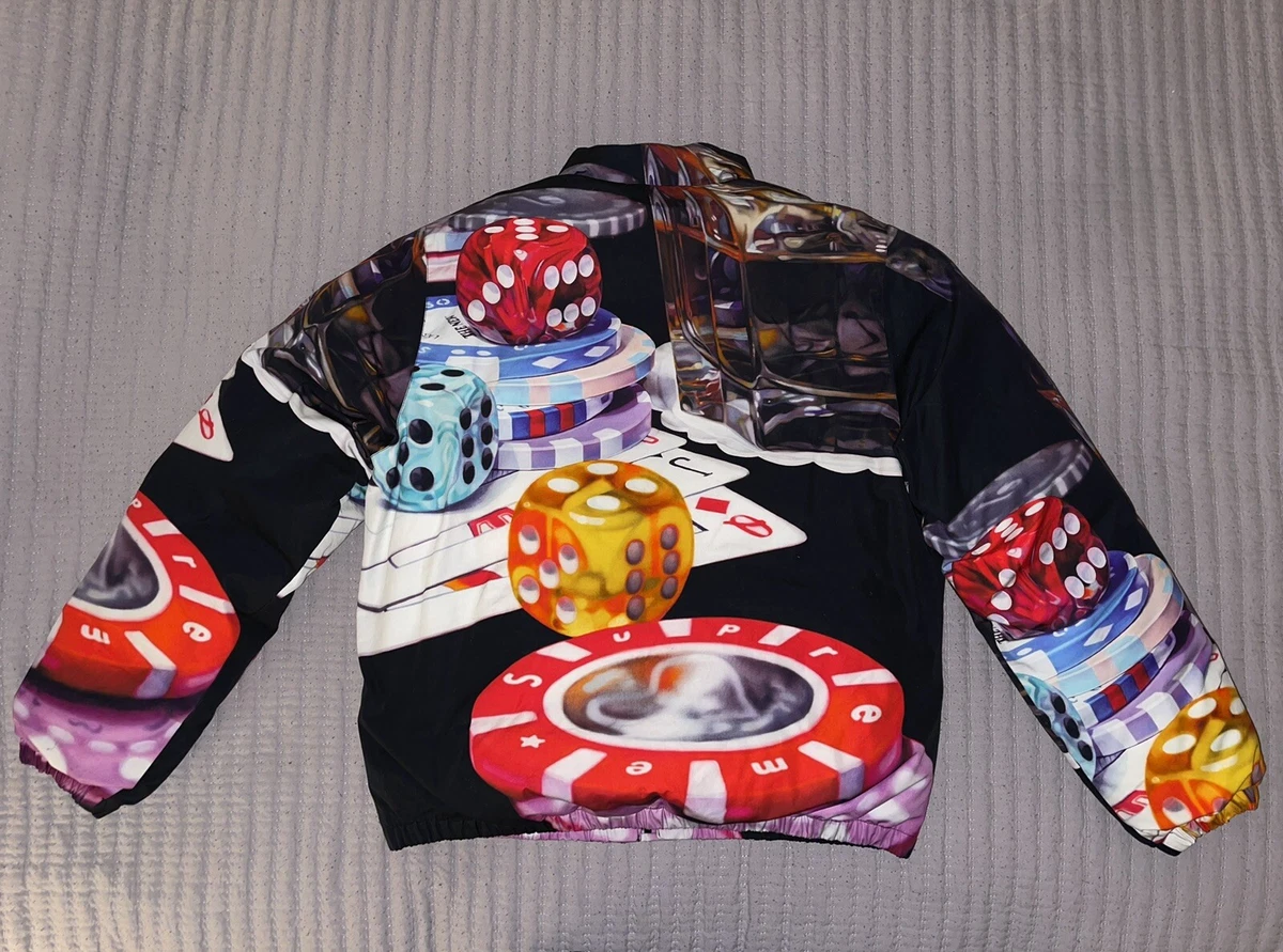 supreme casino down jacket Large