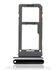 Dual Sim Card Tray Compatible For Samsung Galaxy Note 8 Midnight Black
