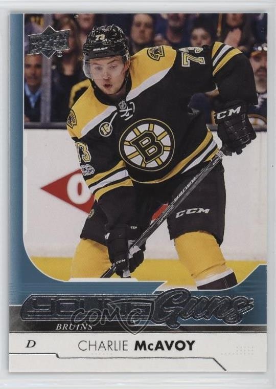 2017-18 Upper Deck Young Guns Charlie McAvoy #242 Rookie RC