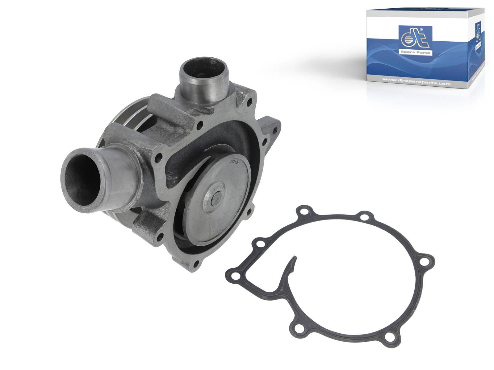Pompe à eau DT Spare Parts 6.30019 avec double gorge pour poulie de 141 mm
