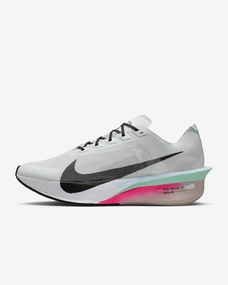 Nike ZoomX ? Vaporfly Next% 4 White Pink Green Running Shoes HF6414-101 14 NEW Nike ZoomX Vaporfly NEXT% 4 White Hyper Pink Mint Foam Black  main image 2