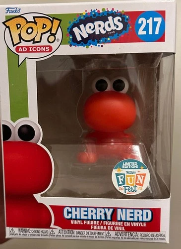 Rare Hard to Find - Funko Pop! Ad Icons CHERRY NERDS LIMITED EDITION Fun Fest