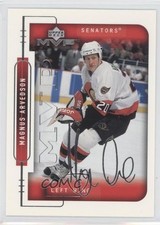 1999-00 Upper Deck MVP Silver Script Magnus Arvedson #139 0f8