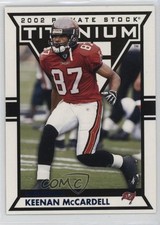 2002 Private Stock Titanium Blue 273/325 Keenan McCardell #93 7rf