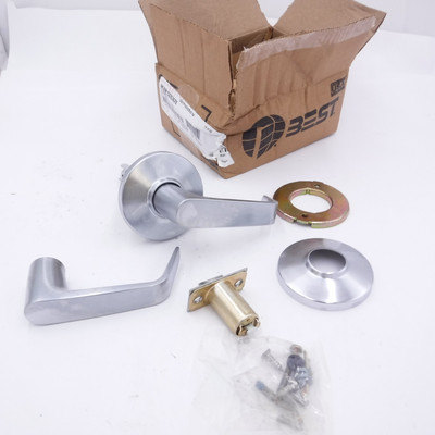 Dormakaba Stanley Lever Lockset Mechanical Passage F75 Satin Chrome