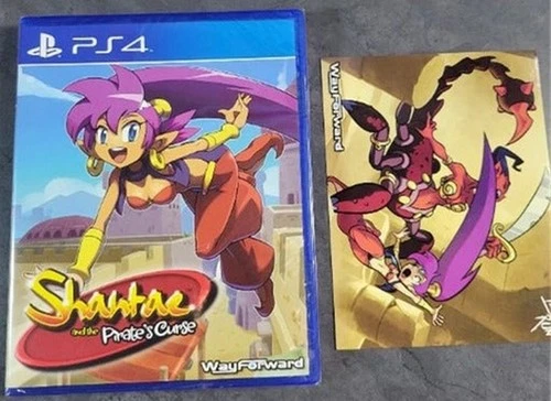 PlayStation 4 PS Shantae & the Pirate's Curse w/ Card Limited Run Games Sealed