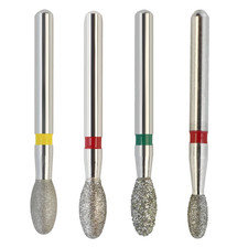 Multi-Use Football Diamond Burs FG Egg Fine Coarse Grit Friction Grip 379