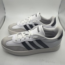 Adidas Women Barreda White Black Grey Size 7.5 shoes sneakers. IH1229. Excellent