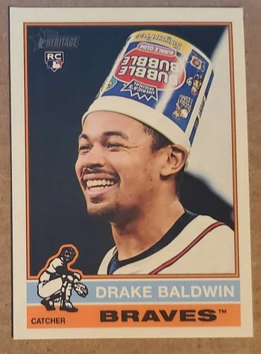 2025 Topps Heritage High Number Drake Baldwin Rookie Image Variation #561 - Picture 1 of 1