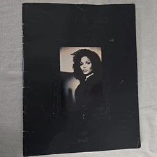 Janet Jackson 1998 The Velvet Rope World Tour Illustrated Concert Book 