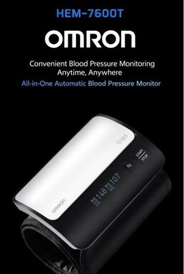 Omron Automatic Upper Arm Blood Pressure Monitor HEM-7600T