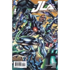 Justice League of America #1 Cover 5 - 2015 series DC comics NM [h%