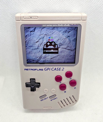 Retro-Handheld: Retroflag Gpi Case 2 + Raspberry Pi CM4 4GB WiFi