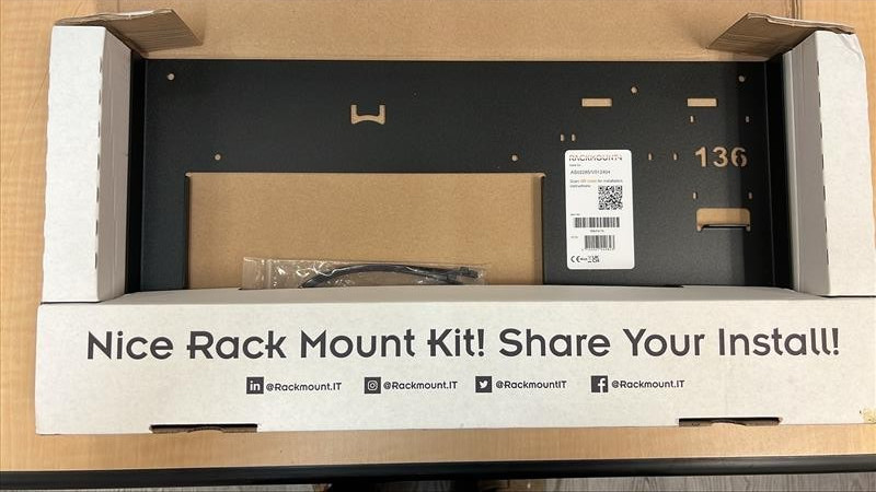 Rackmount.IT Rack Mount Kit Palo Alto SD WAN 1.3U 19 inch (RM-PA-T6) - Open Box