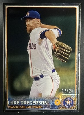2015 Topps Luke Gregerson #525 Framed 12/20 Astros