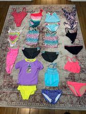 Kids Girls Swimsuits Different Brands, colors Sizes in Great Condition