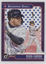 2021 Panini Donruss Diamond Kings Independence Day Miguel Cabrera #10 1g2w