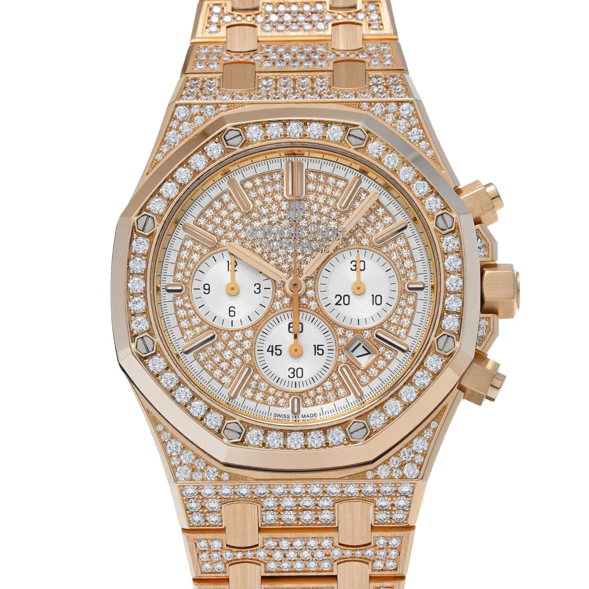 Audemars Piguet — Audemars Piguet Royal Oak 26322OR.ZZ.1222OR.01 41mm Pink Gold Wristwatch #WW017
