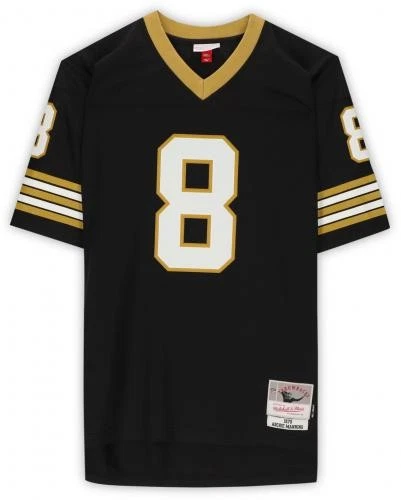 Archie Manning New Orleans Saints Signed Mitchell & Ness Black Replica Jersey - Image 4 of 4
