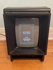 Vintage GCE Vectrex Console 1982 Tested Working RARE Vector Graphics